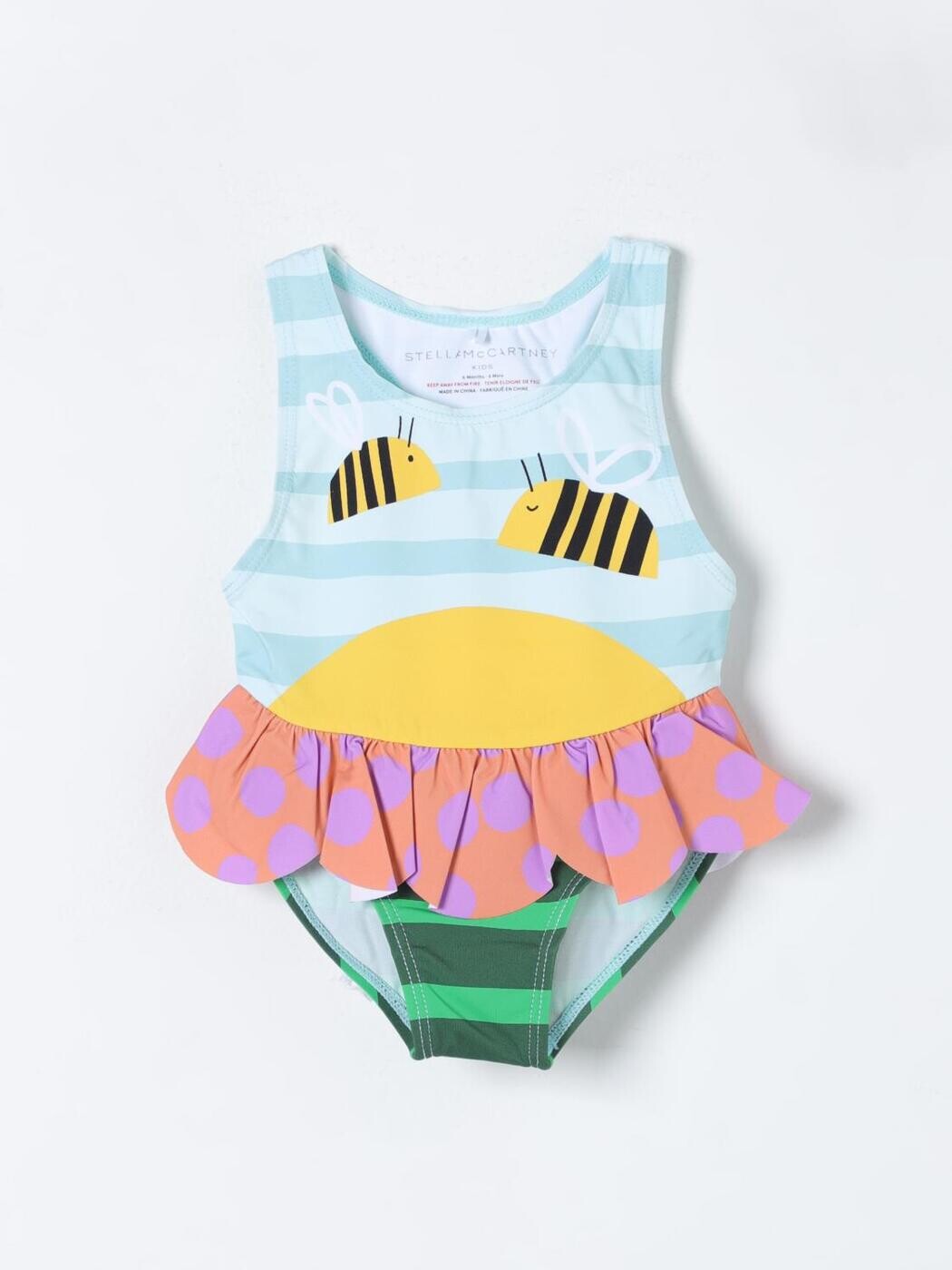 中心柱 ポールマッカートニー キッズ STELLA MCCARTNEY KIDS 水泳着 スイムウェア ベビーユニセックス マルチ色合い Swimsuit TUC039Z1652 関税 貨物輸送無料 2025AW gi