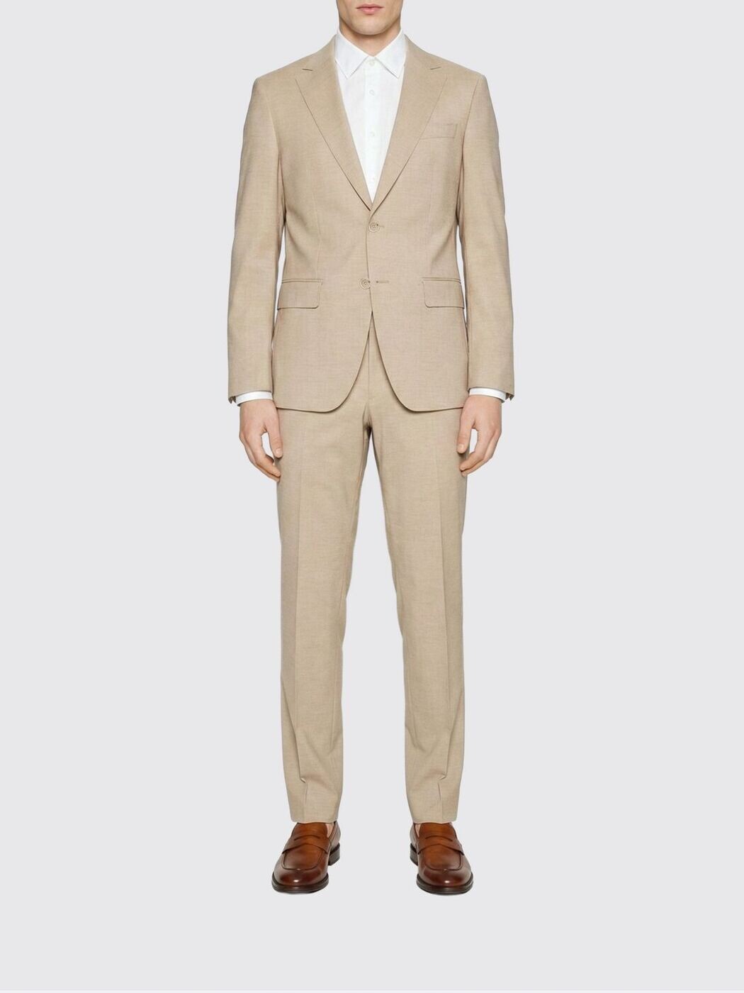 主任者 BOSS フォーマル 背広 メンズ ベージュ Formal Outfits 50557273 関税 貨物輸送無料 2026SS gi
