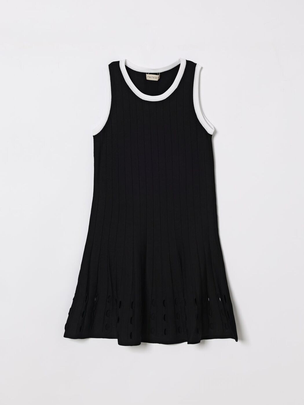 ツイン仕掛ける TWINSET ロングお召しもの お召しもの ガールズ 黒いこと Long dresses 261GJ3Q20 関税 貨物輸送無料 2026SS gi