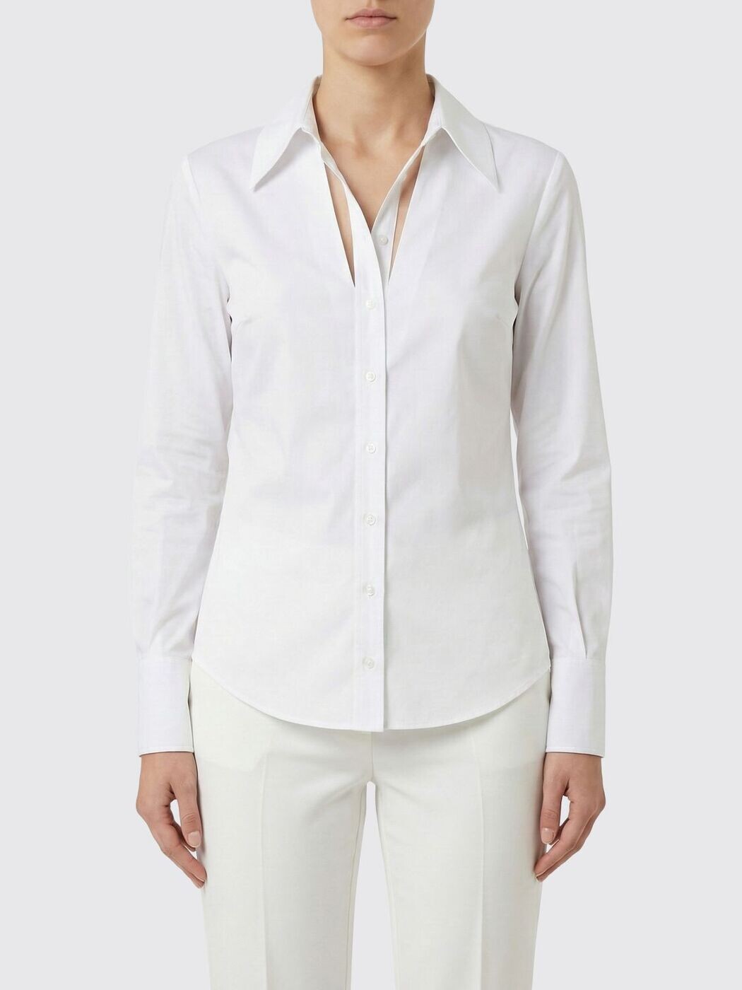 エリザベッタ フランキ ELISABETTA FRANCHI シャツ レディース ホワイト Shirts CA12861E2 White 関税 送料無料 2026SS gi｜BRANDSHOP「il Tesoro」