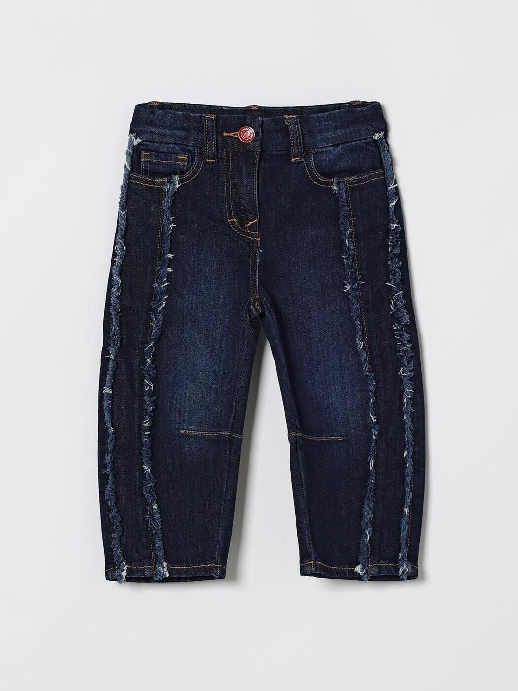 モナリザ MONNALISA レギュラーフィットジーンズ ジーンズ ガールズ 青色 Regular fit jeans 19G4007015 関税 貨物輸送無料 2026SS gi