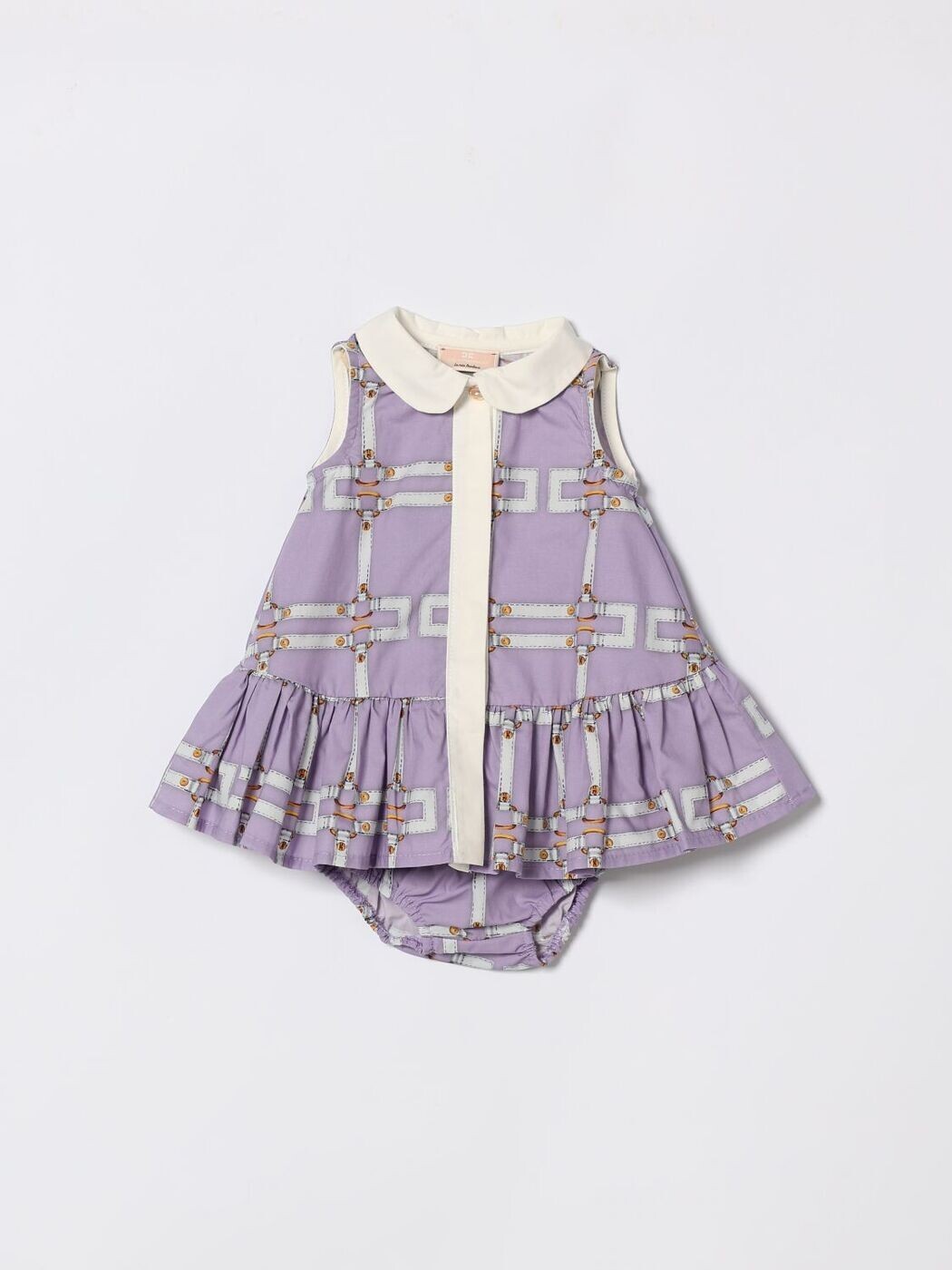 エリザベッタ フランキ ELISABETTA FRANCHI 天使の都市 MIA BAMBINA セットアップ オールインワン ガールズ Jumpsuits ENAB0740CAE06 関税 貨物輸送無料 2026SS gi