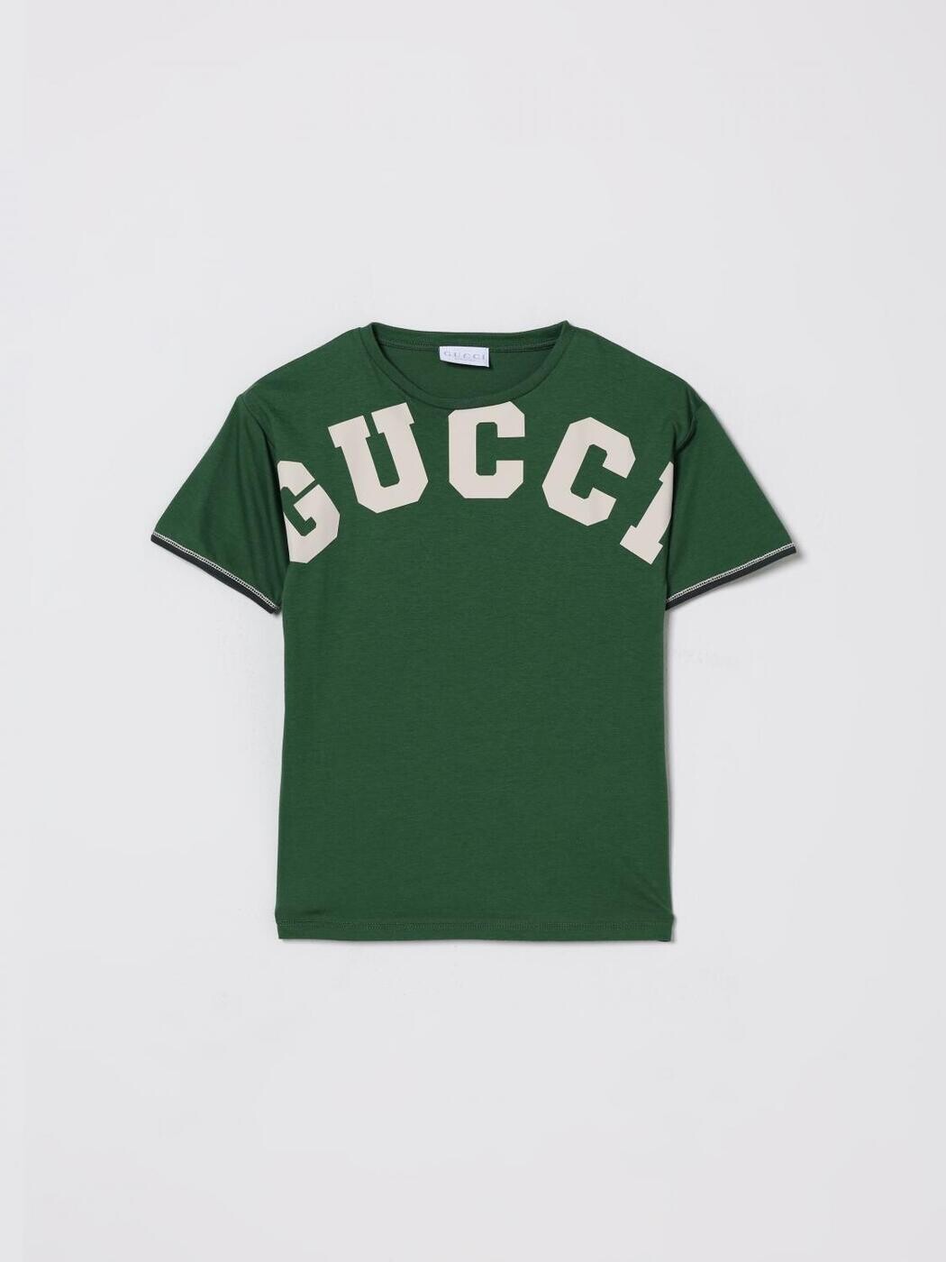 グッチ GUCCI ロング捩りプルオーバー プルオーバー ボーイズ 緑であること Long sleeve t-shirts 855823XJHPQ 関税 貨物輸送無料 2026SS gi
