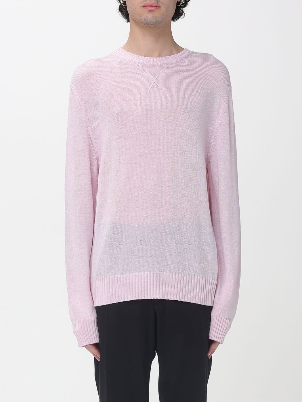 内鰓 サンダー JIL SANDER スウェーター 編み物お召しもの メンズ サクラ色 Knitwear J47GP0189J14772 関税 貨物輸送無料 2026SS gi