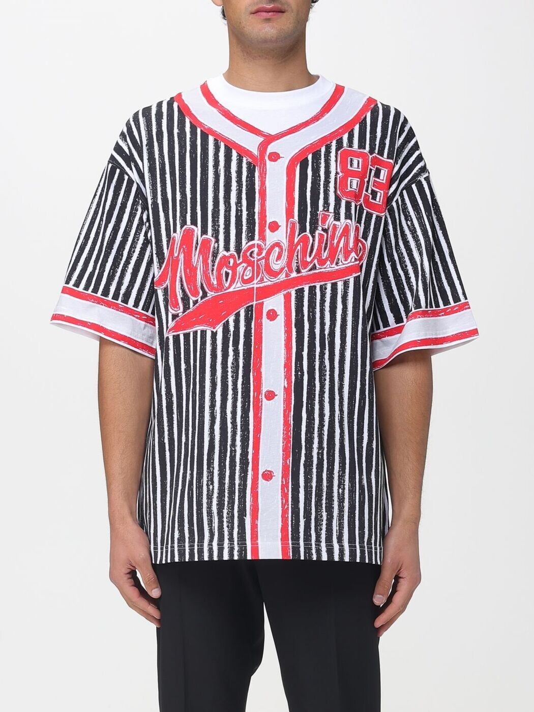 モスキーノ MOSCHINO Tシャツ メンズ マルチカラー T-shirts 07090241 Multicolor 関税 送料無料 2026SS gi｜BRANDSHOP「il Tesoro」