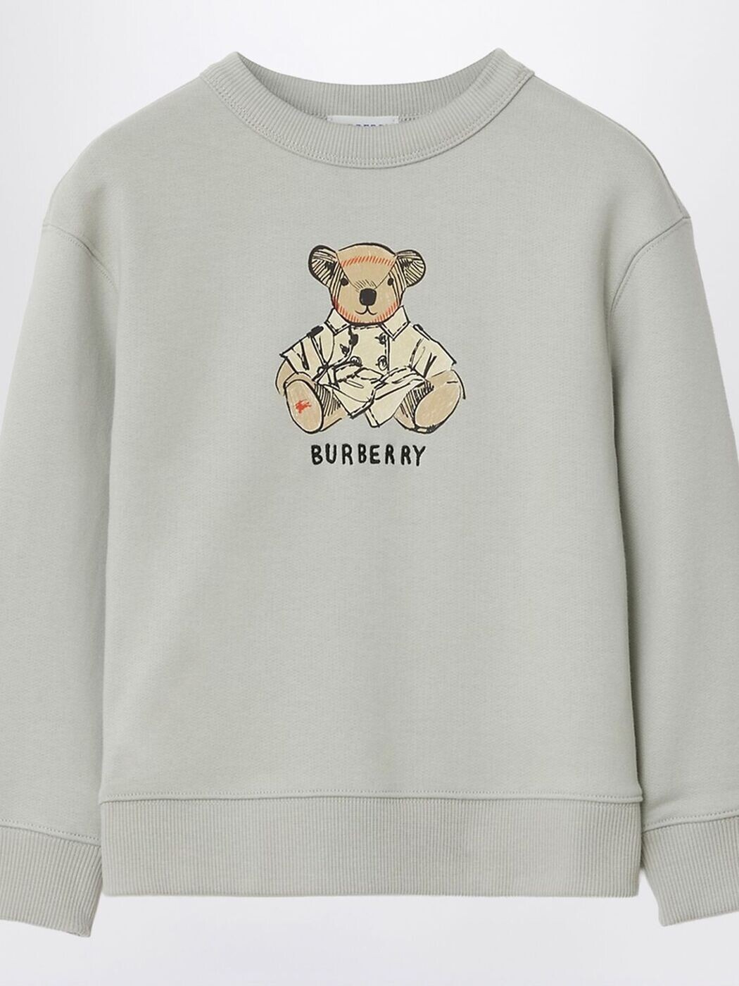 バーバリー BURBERRY クルーネックジャンパー 編み物御召しもの ボーイズ 薄墨色 Crew neck jumpers 8119407 ~ 関税 貨物輸送無料 2026SS gi