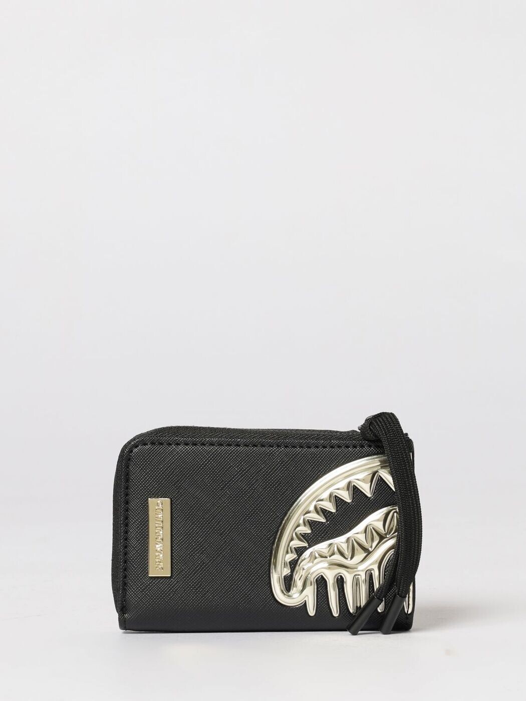 吹き付ける地びた SPRAYGROUND 歌留多保持者 紙入れ メンズ 黒いこと Wallets and Card Holders 910W8272NSZ ~ 関税 貨物輸送無料 2026SS gi