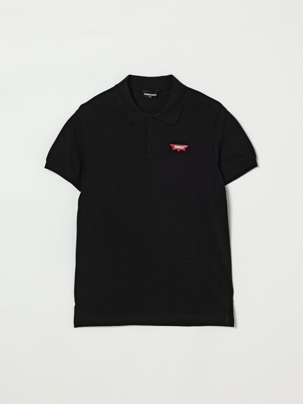 ディースクエアード DSQUARED2 スポーツシャツ トップス ボーイズ 黒いこと Polo shirts DQ3175D0AGD 関税 貨物輸送無料 2026SS gi