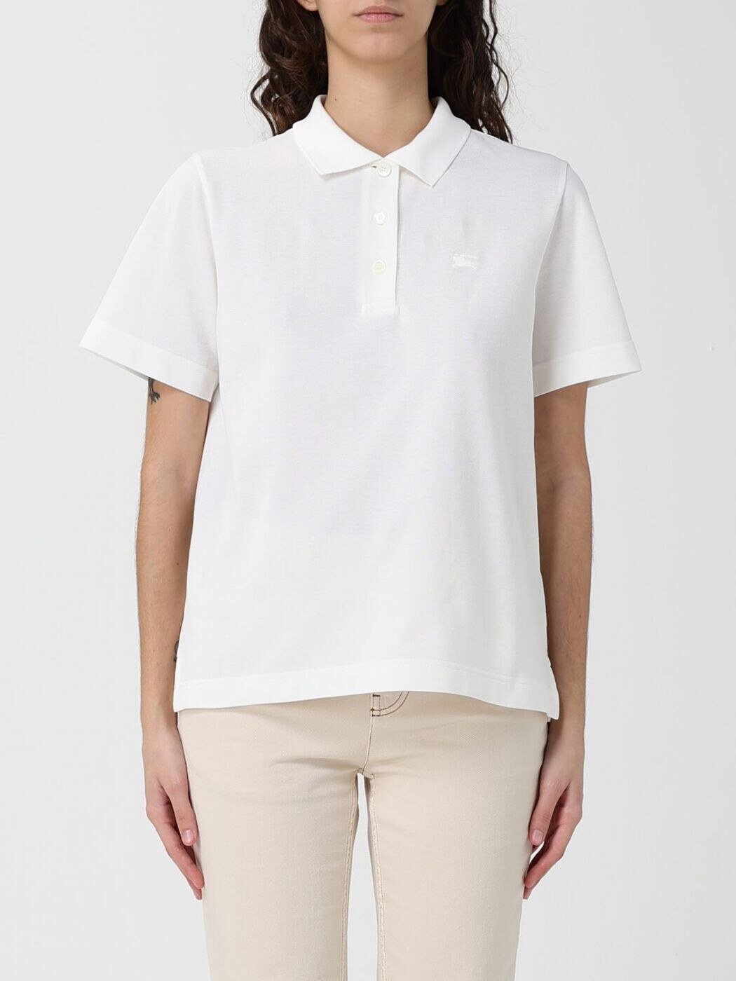 バーバリー BURBERRY スポーツシャツ レディース 白いこと Polo 8118961 ~ 関税 貨物輸送無料 2026SS gi