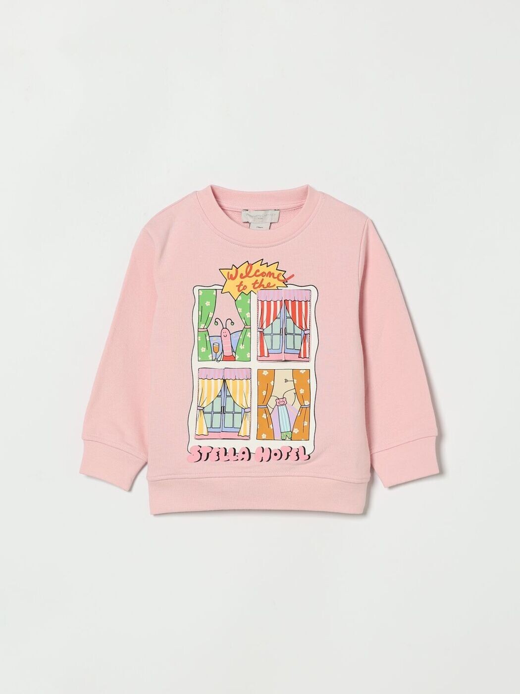 ステラマッカートニー STELLA MCCARTNEY クルーネックジャンパー ニットウェア ガールズ ピンク Crew neck jumpers TY4A10Z3409 関税 送料無料 2026SS gi