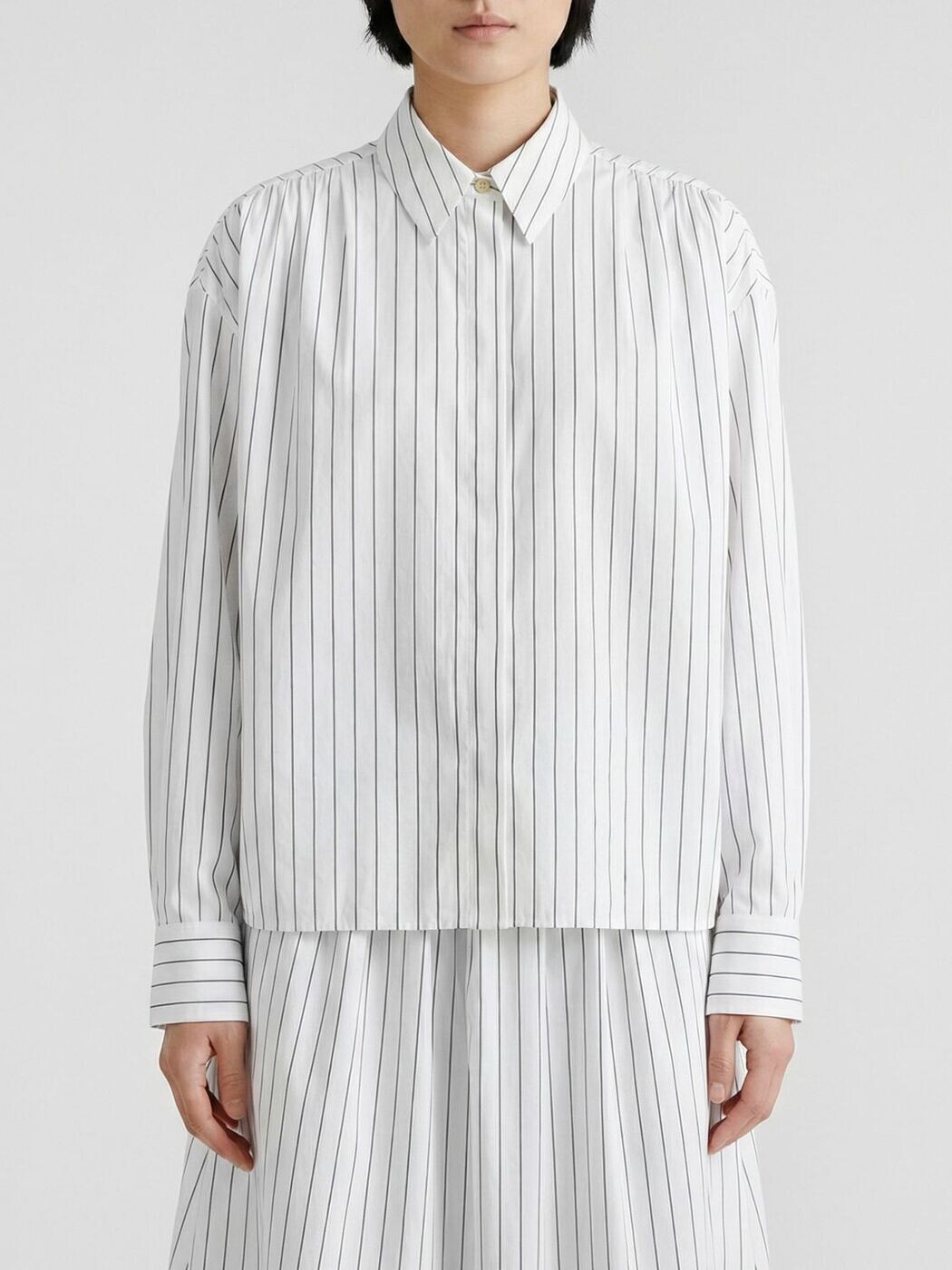 ジルサンダー JIL SANDER シャツ レディース Shirts J02DL0281J45329 Sea 関税 送料無料 2026SS gi｜BRANDSHOP「il Tesoro」
