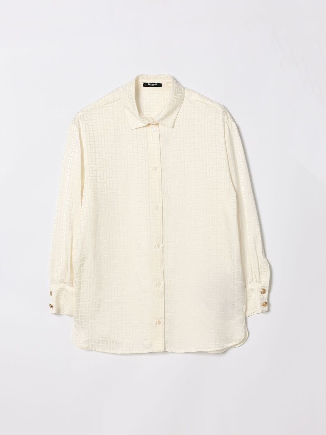 バルマン BALMAIN フォーマルシャツ ティーシャツ ガールズ 白いこと Formal shirts BY5A30S0192 関税 貨物輸送無料 2026SS gi