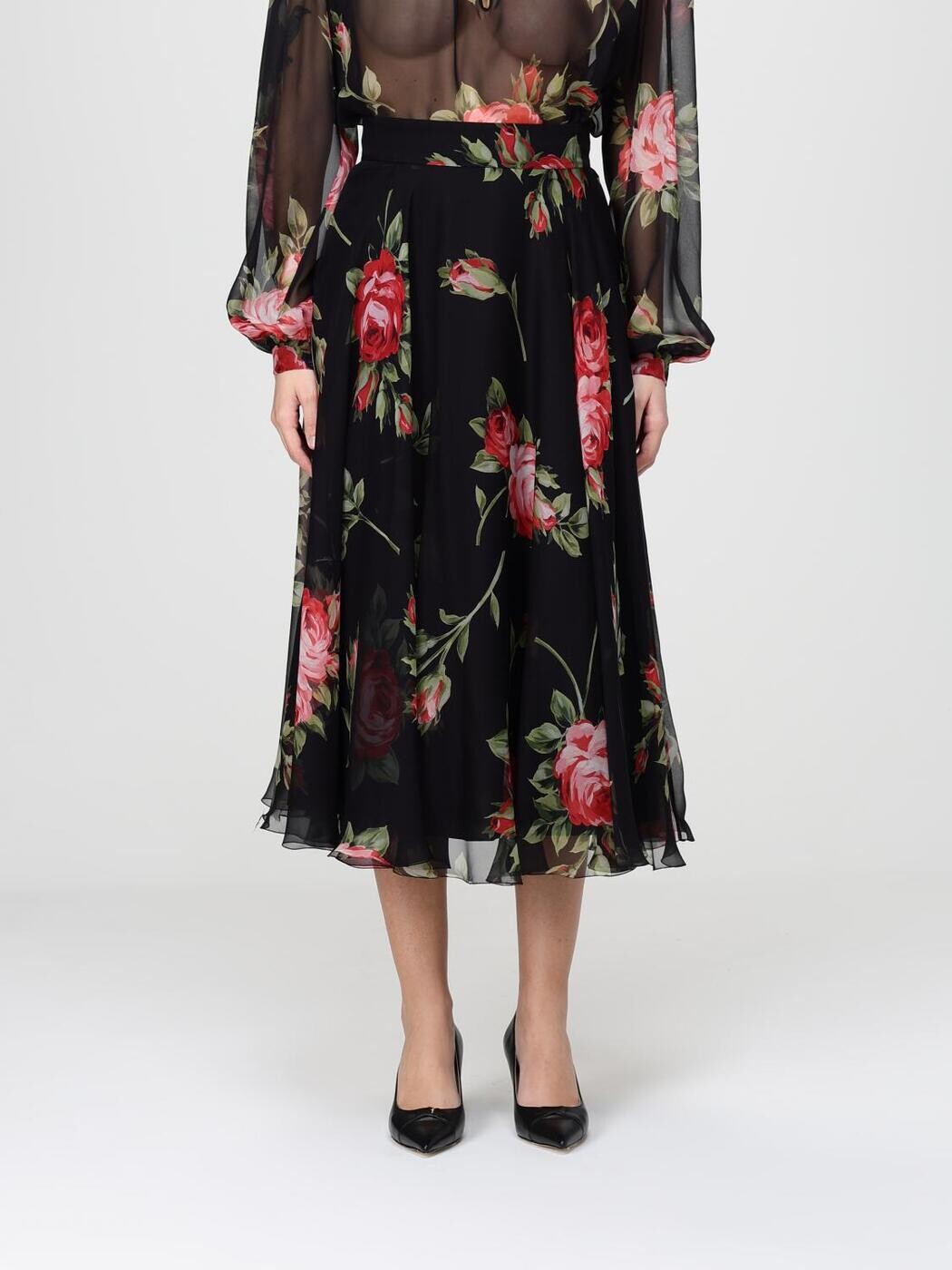 ドルチェ\u0026ガッバーナ DOLCE\u0026GABBANA スコート レディース 黒いこと Skirts F4CSOTIS11F 関税 貨物輸送無料 2026SS gi