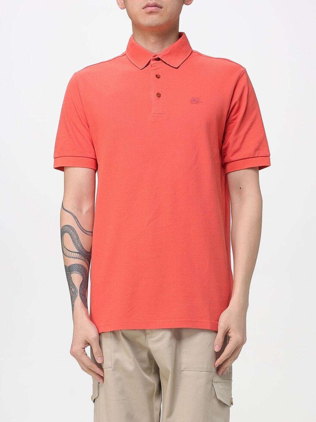 エトロ ETRO ポロシャツ メンズ レッド Polo shirts MRMD0006AV878 Red 関税 送料無料 2026SS gi｜BRANDSHOP「il Tesoro」