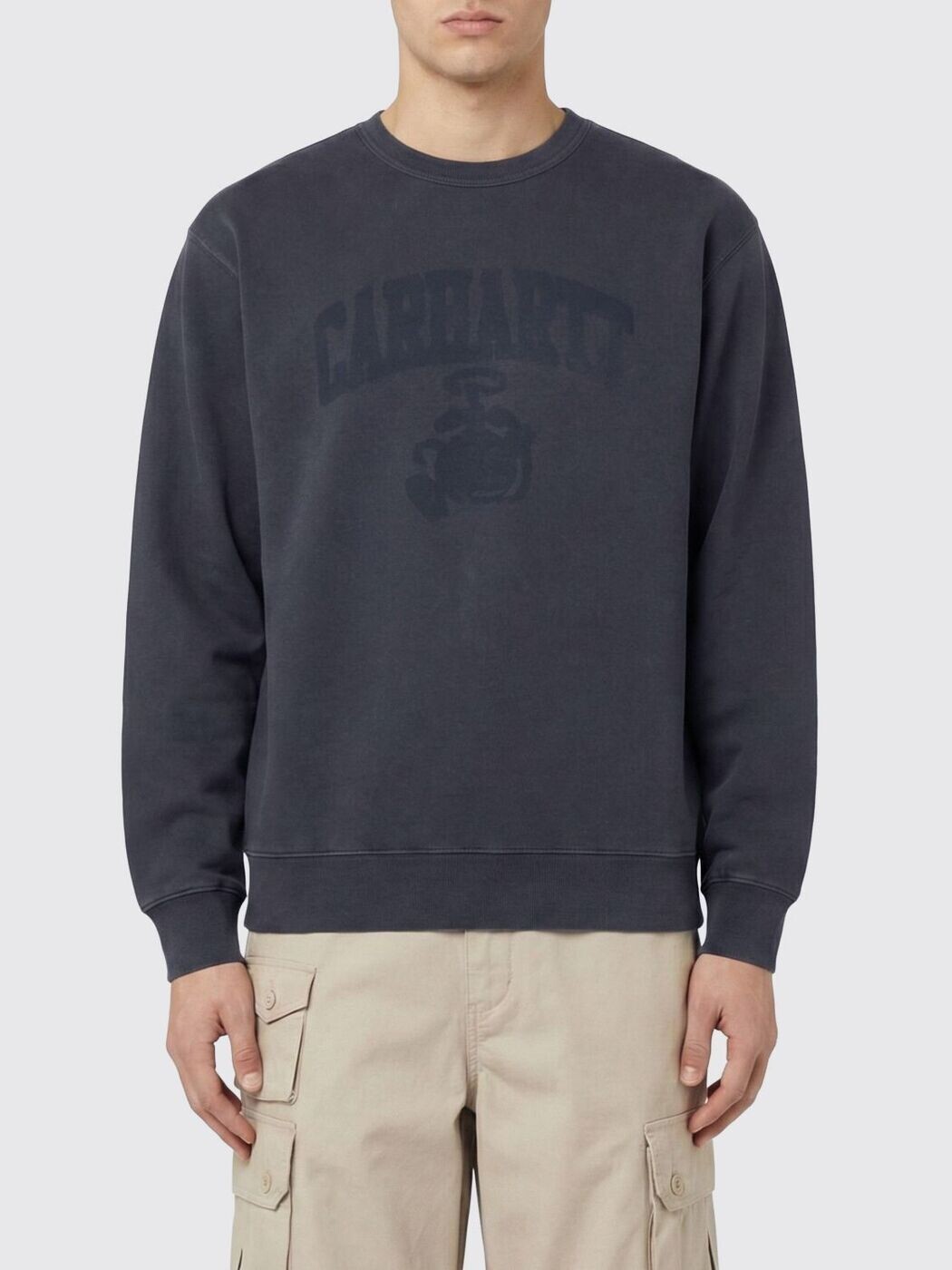 鉄道車両ハート型 ダブリューアイピー CARHARTT WIP トレーナー 調教師 メンズ 青色 Sweatshirts I036065 関税 貨物輸送無料 2026SS gi