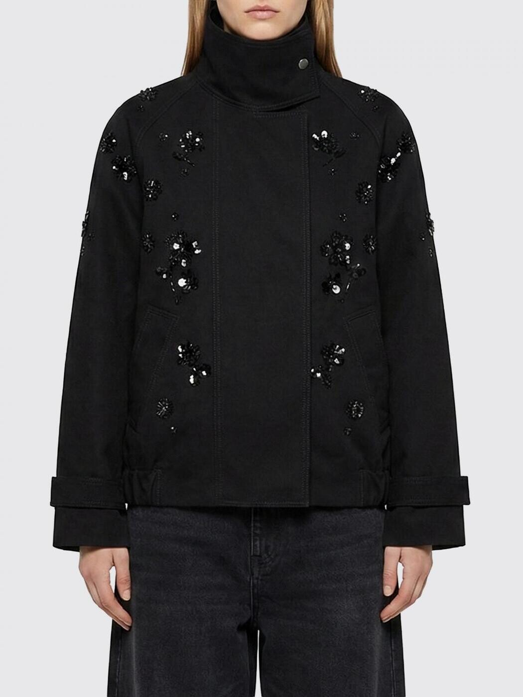 ゴールデン グース 晴れ晴れしい ブランド名 GOLDEN GOOSE 背広上衣 背広 上衣 レディース 黒いこと Suit Jackets GWP02571P002311 関税 貨物輸送無料 2026SS gi