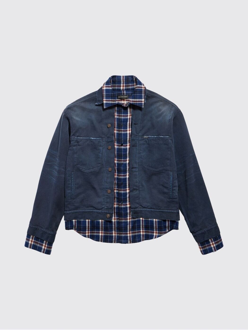 バレンシアガ BALENCIAGA 上衣 メンズ 青味 Jackets 857174TTW64 関税 貨物輸送無料 2026SS gi