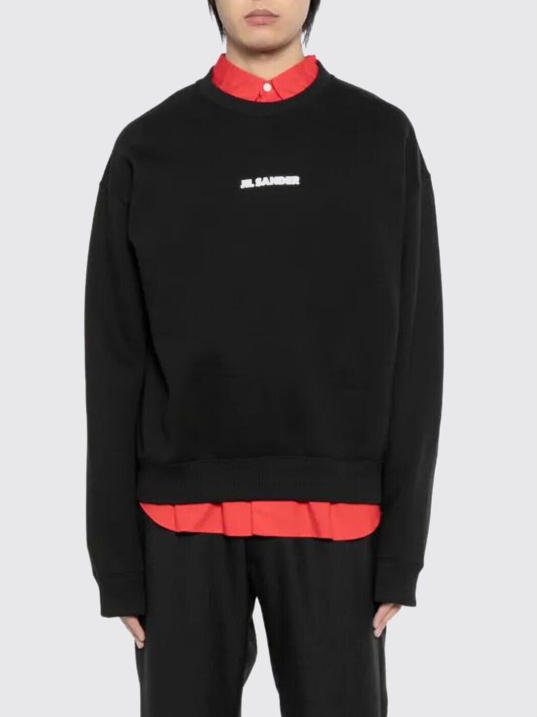 内鰓 サンダー JIL SANDER トレイナー 調教師 メンズ 黒いこと Sweatshirts J22GU0148J20128 関税 貨物輸送無料 2026SS gi