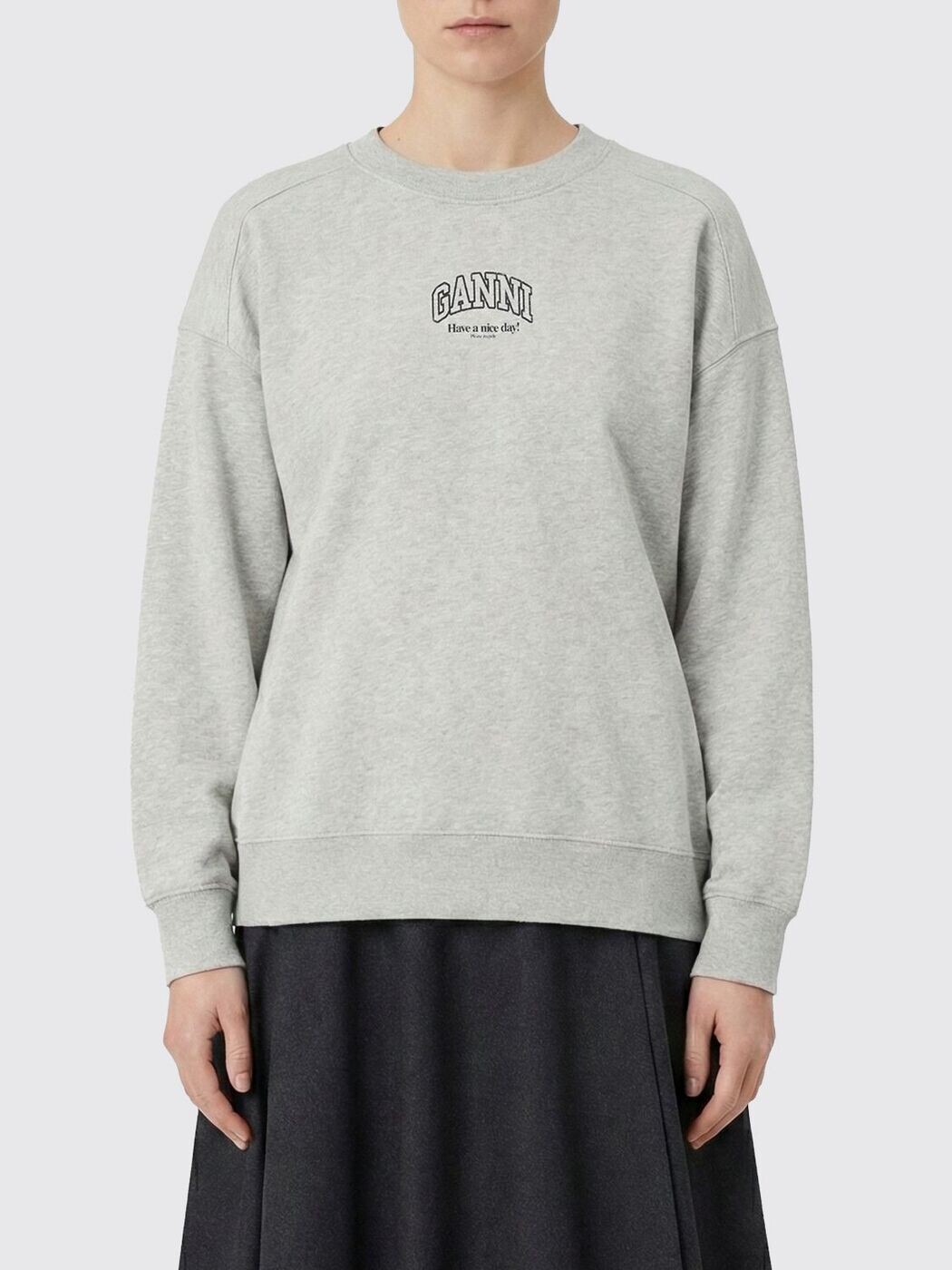 ガニー GANNI 調教師 レディース 薄墨色 Sweatshirts A1060022 関税 貨物輸送無料 2026SS gi