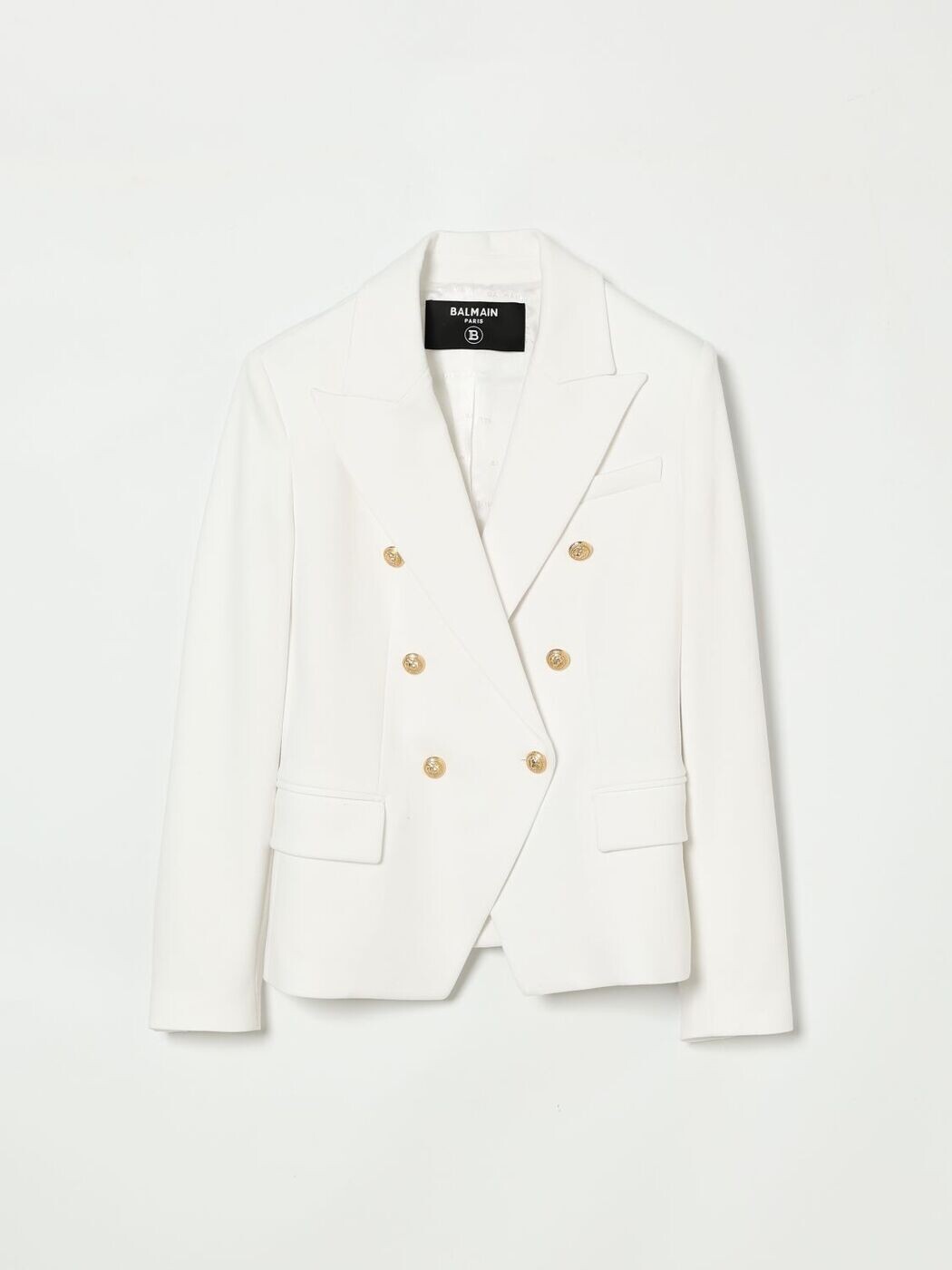 バルマン BALMAIN バイカージャケット 上衣 ガールズ 白いこと Biker jackets BY2A64J0371 関税 貨物輸送無料 2026SS gi