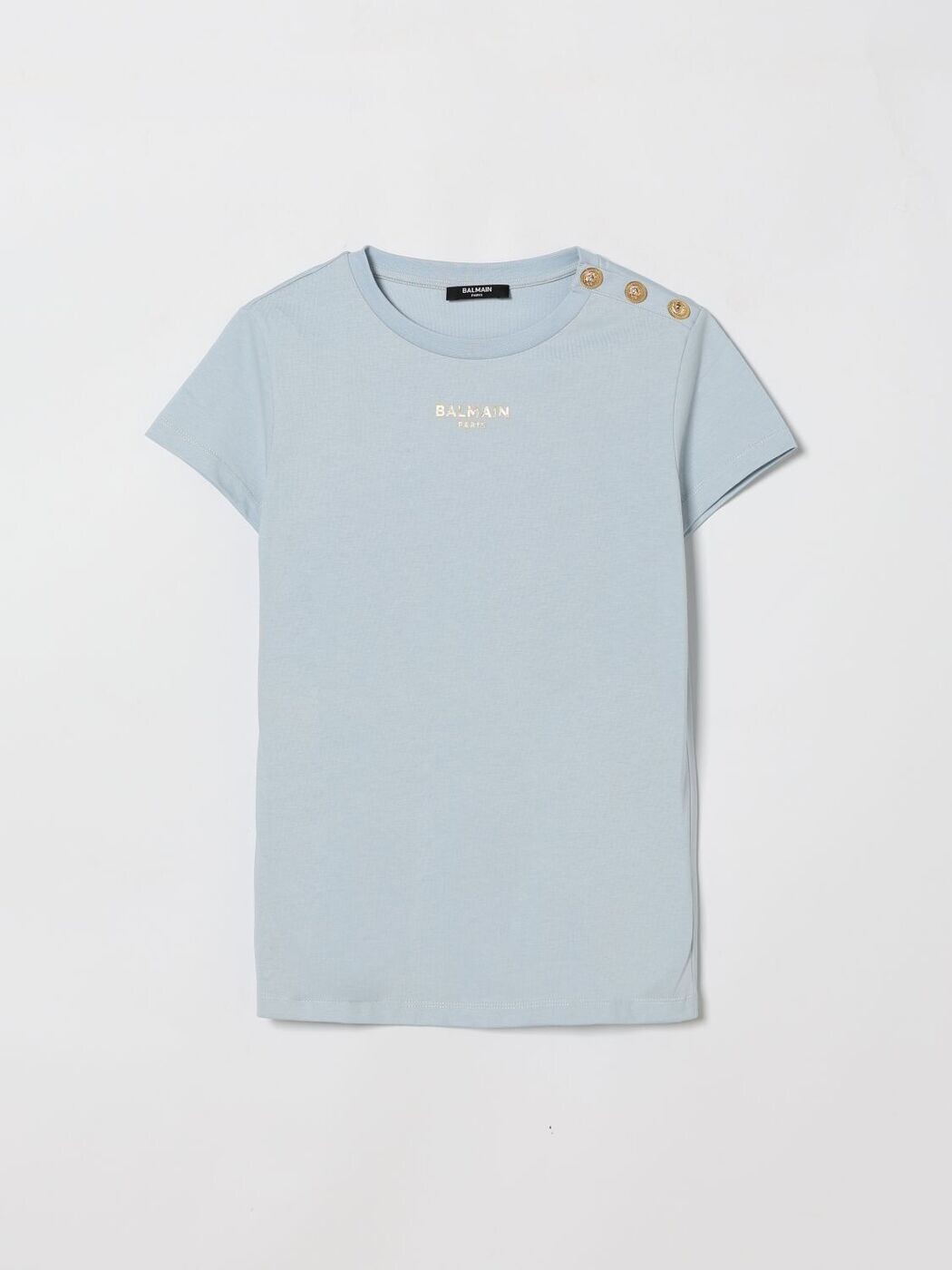 バルマン BALMAIN ロング捩りプルオーバー プルオーバー ガールズ Long sleeve t-shirts BY8A01Z3672 関税 貨物輸送無料 2026SS gi