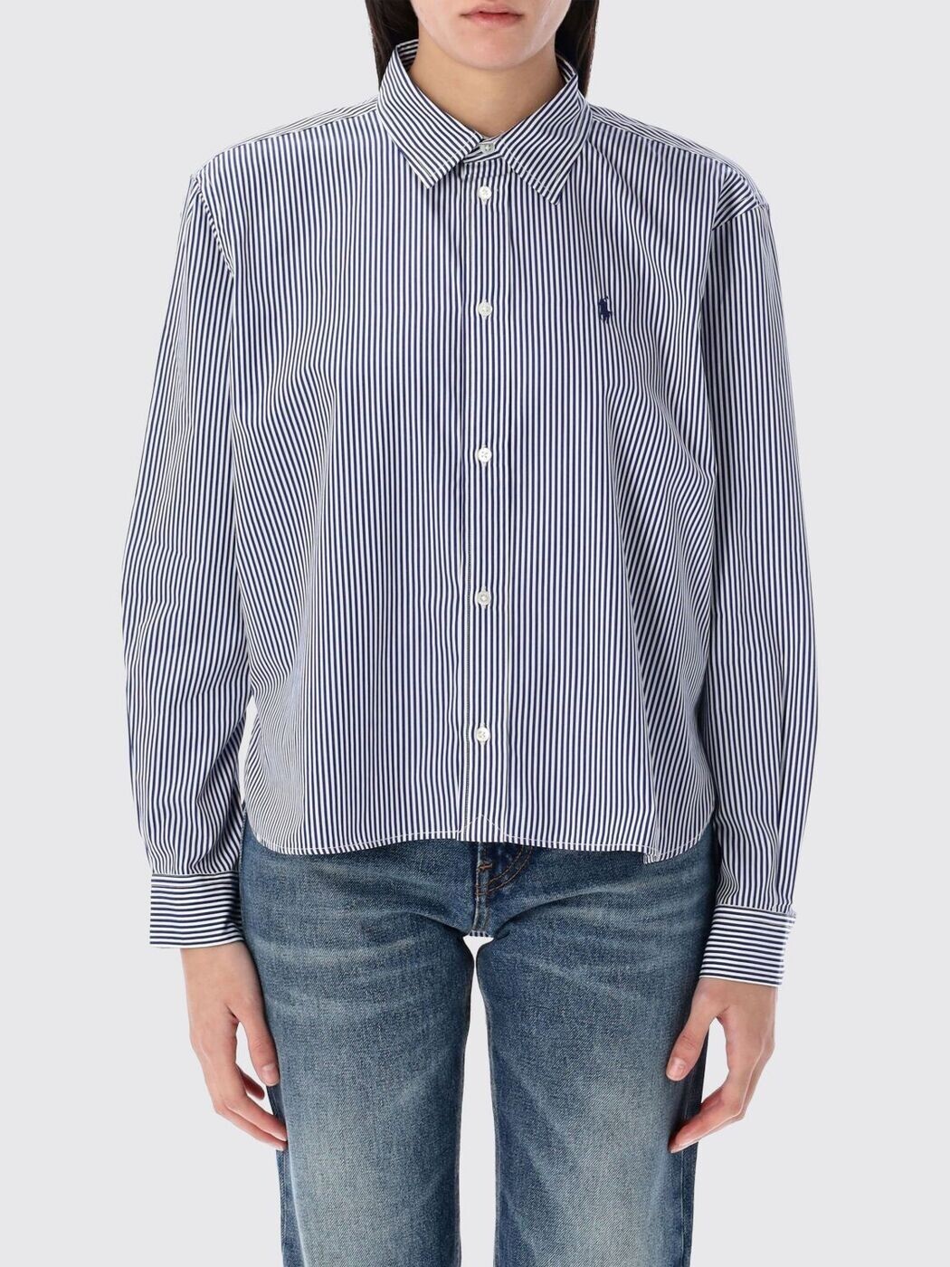 ラルフローレン POLO RALPH LAUREN シャツ レディース Shirts 211891419 Striped 関税 送料無料 2026SS gi｜BRANDSHOP「il Tesoro」