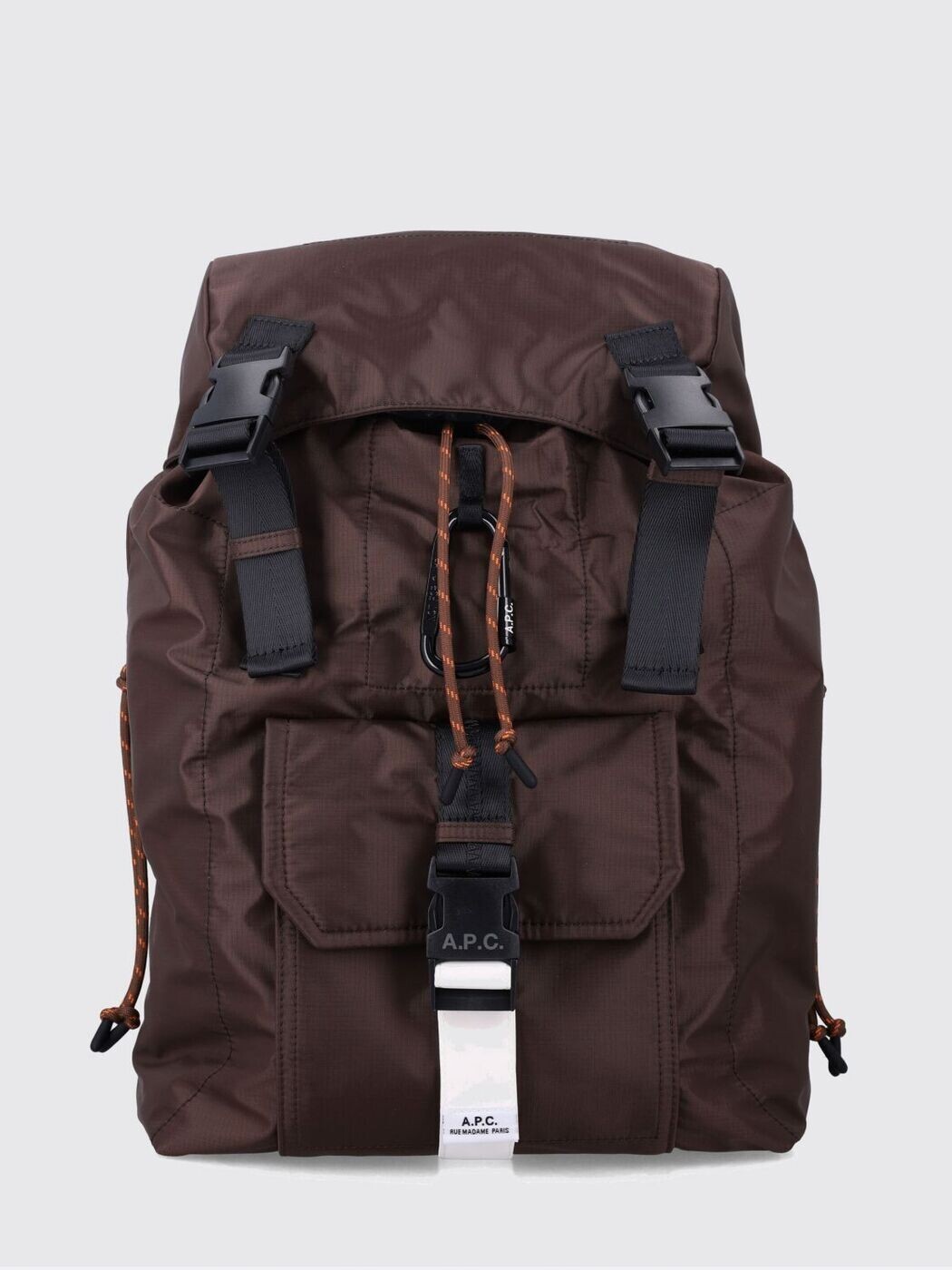 アーペーセー A.P.C. 背嚢 うしろ側風呂敷き包み メンズ 赤銅色 Backpacks H62220PAAGS 関税 貨物輸送無料 2026SS gi