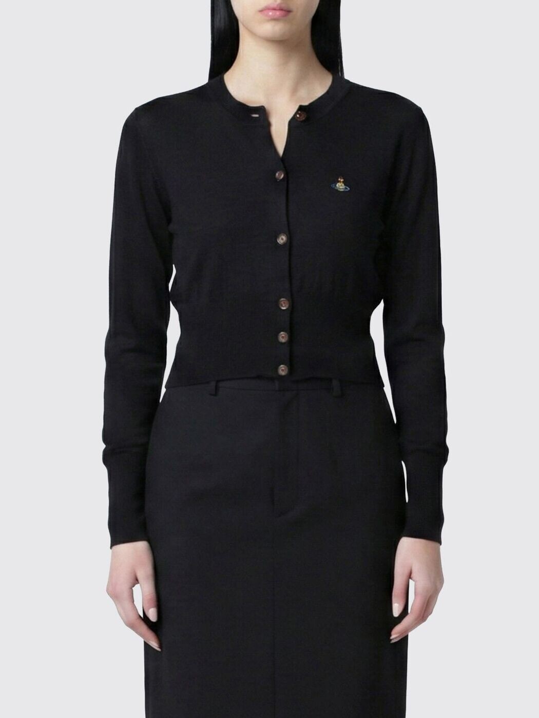 ヴィヴィアン・ウエストウッド VIVIENNE WESTWOOD スウェーター 編み物御召しもの レディース 黒いこと Knitwear 1803002UY001A 関税 貨物輸送無料 2026SS gi