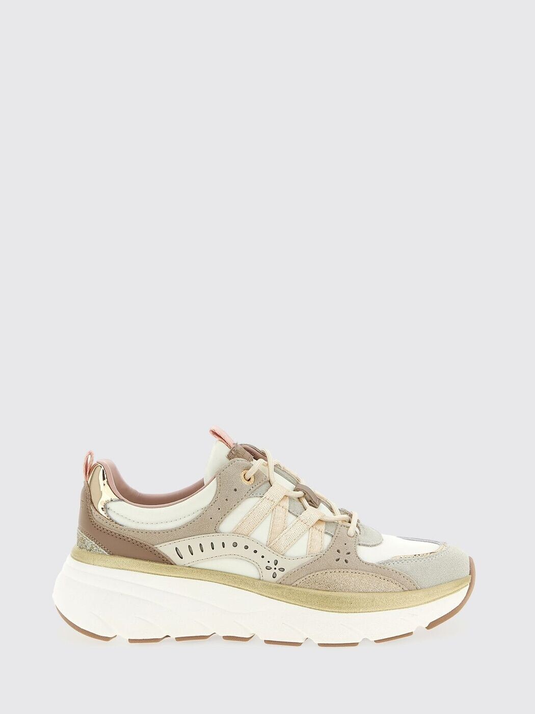 ツイン仕掛ける TWINSET スニーカー レディース しろがね色 Sneakers 261TCP022 関税 貨物輸送無料 2026SS gi