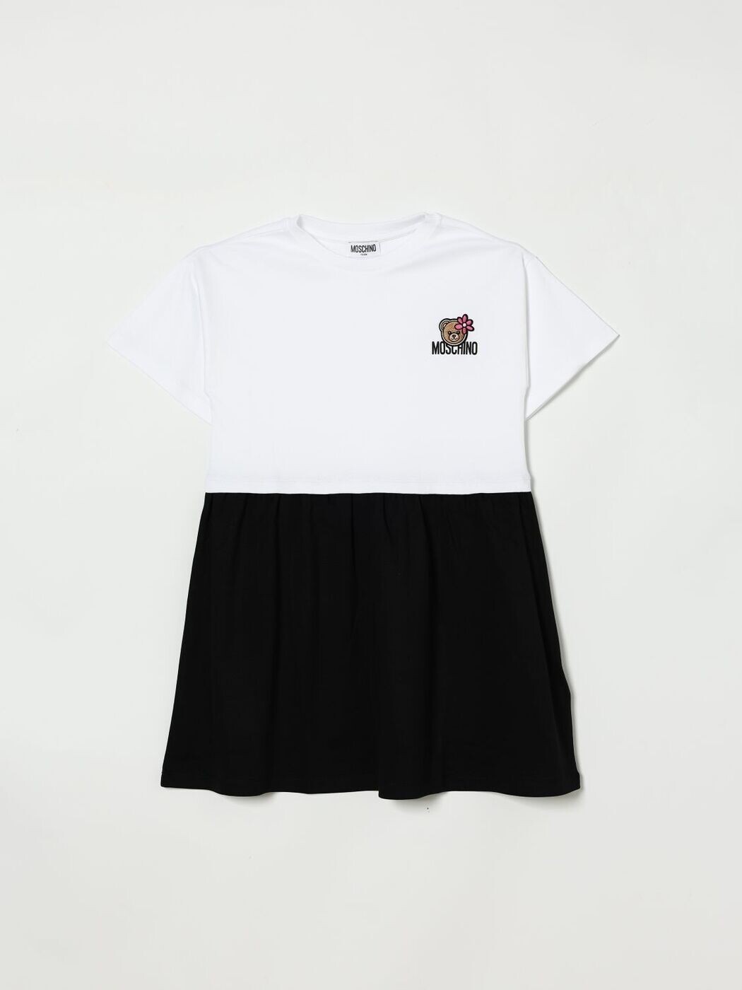 モスキーノ MOSCHINO ロングお召しもの お召しもの ガールズ 白いこと Long dresses HDV0HRLAA43 関税 貨物輸送無料 2026SS gi