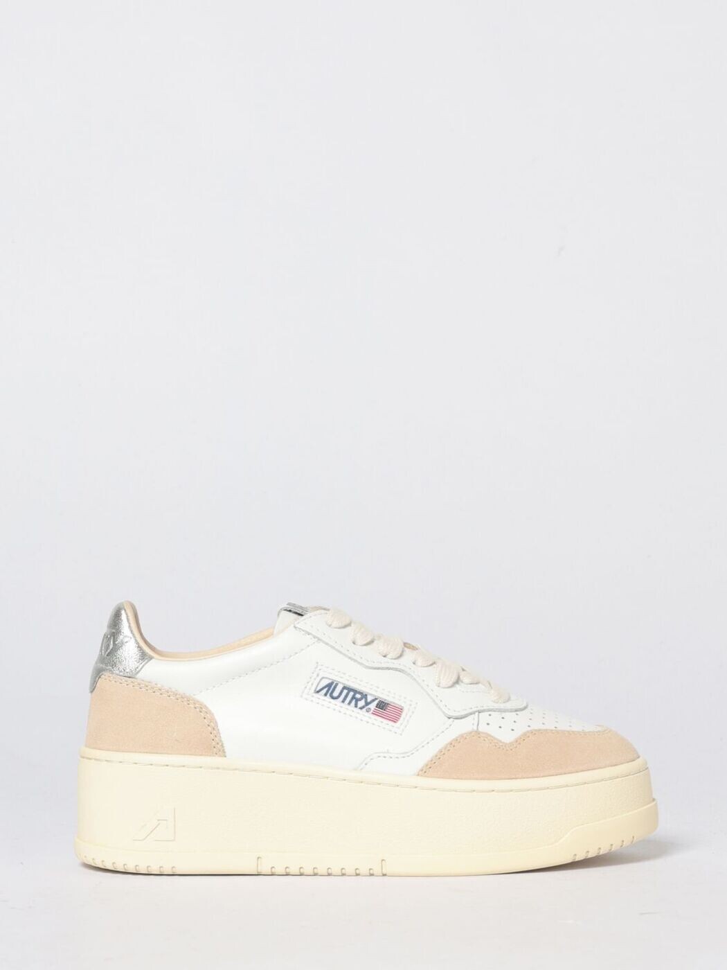 AUTRY スニーカー レディース 白いこと Sneakers PTLWLS74 ~ 関税 貨物輸送無料 2026SS gi スニーカー-靴-レディース靴