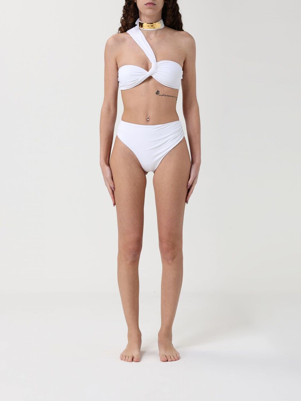エリザベッタ フランキ ELISABETTA FRANCHI 水泳着 スイムウェア レディース 白いこと Swimwear CS08M61E2 関税 貨物輸送無料 2026SS gi