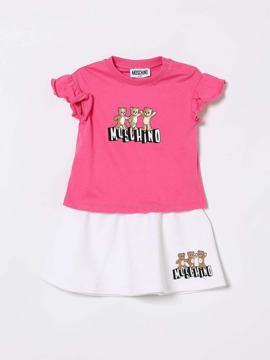 モスキーノ MOSCHINO トラックスーツ セットアップ ベビーウェア ベビーユニセックス Tracksuits MBG01GLCA89 Azalea 関税 送料無料 2026SS gi|BRANDSHOP「il Tesoro」