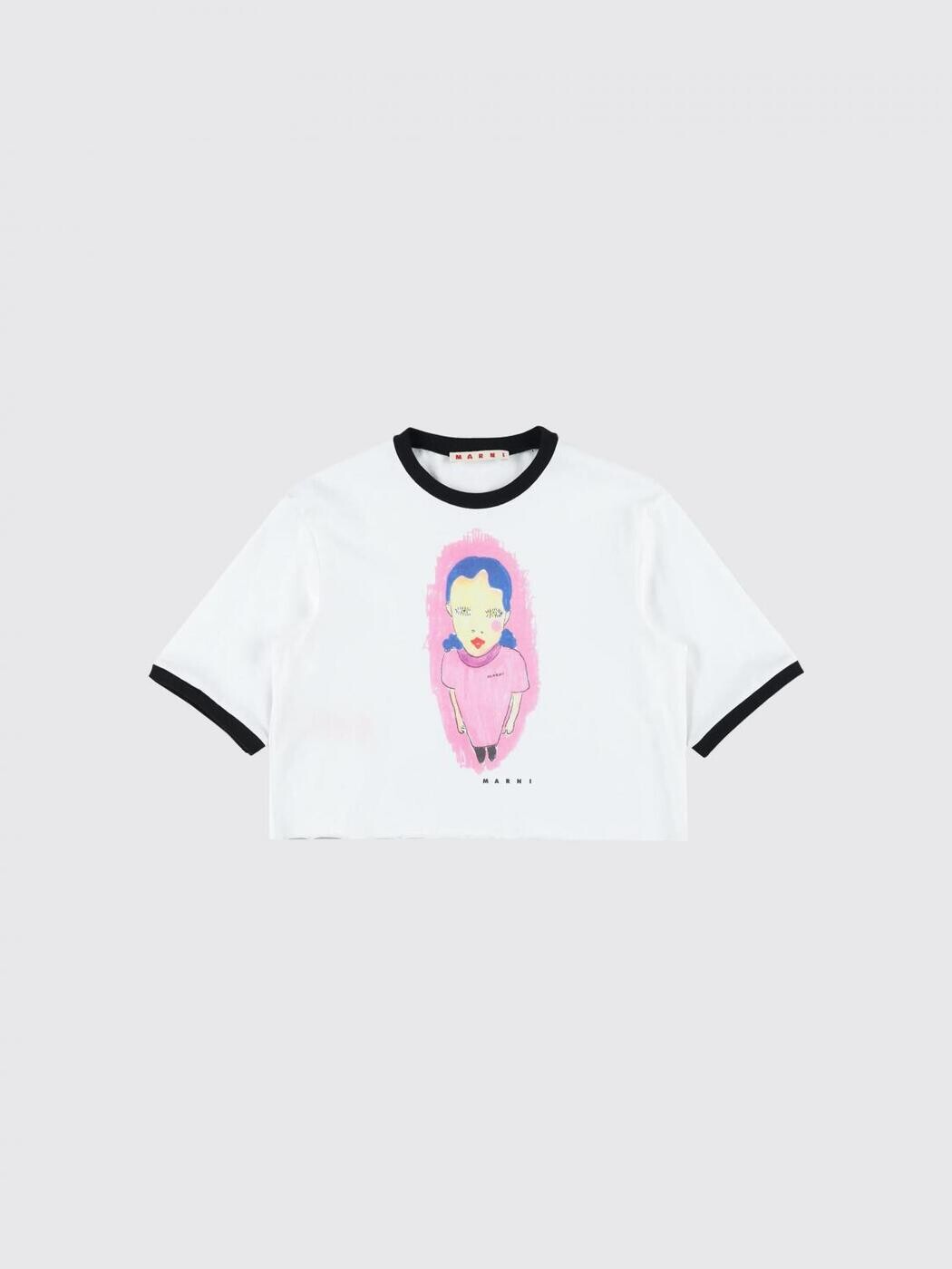 マルニ MARNI ロングスリーブTシャツ Tシャツ ガールズ ホワイト Long sleeve t-shirts M01678M00HZ White 関税 送料無料 2026SS gi|BRANDSHOP「il Tesoro」