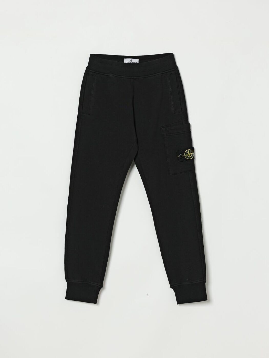 石ころ 島 STONE ISLAND JUNIOR ズボン下 ボーイズ 黒いこと Cargo trousers 6200003S0040 関税 貨物輸送無料 2026SS gi