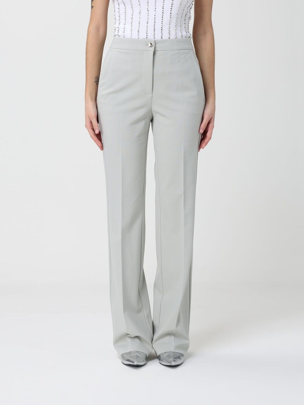 ピンコ PINKO ズボン パンツ レディース グレー Trousers 104926A36R Grey 関税 送料無料 2026SS gi|BRANDSHOP「il Tesoro」