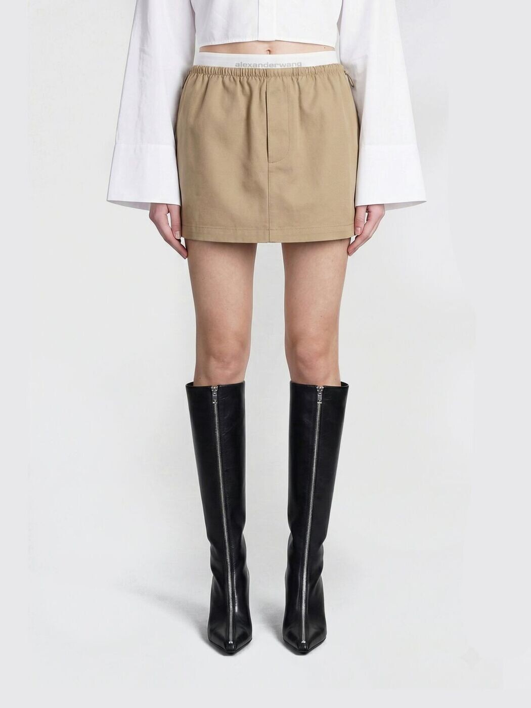 アレキサンダーワン ALEXANDER WANG スカート レディース ベージュ Skirts 1WC1265382 Beige 関税 送料無料 2026SS gi|BRANDSHOP「il Tesoro」