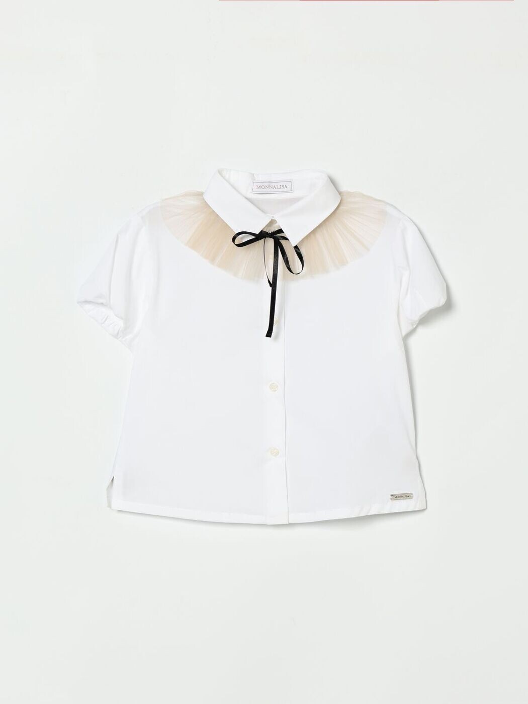モナリザ MONNALISA プルオーバー ボーイズ 白いこと Casual shirts 17G3007153 関税 貨物輸送無料 2026SS gi