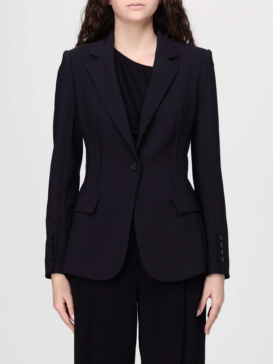 エリザベッタ フランキ ELISABETTA FRANCHI 背広上衣 背広 上衣 レディース 黒いこと Suit Jackets GI21661E2 関税 貨物輸送無料 2026SS gi