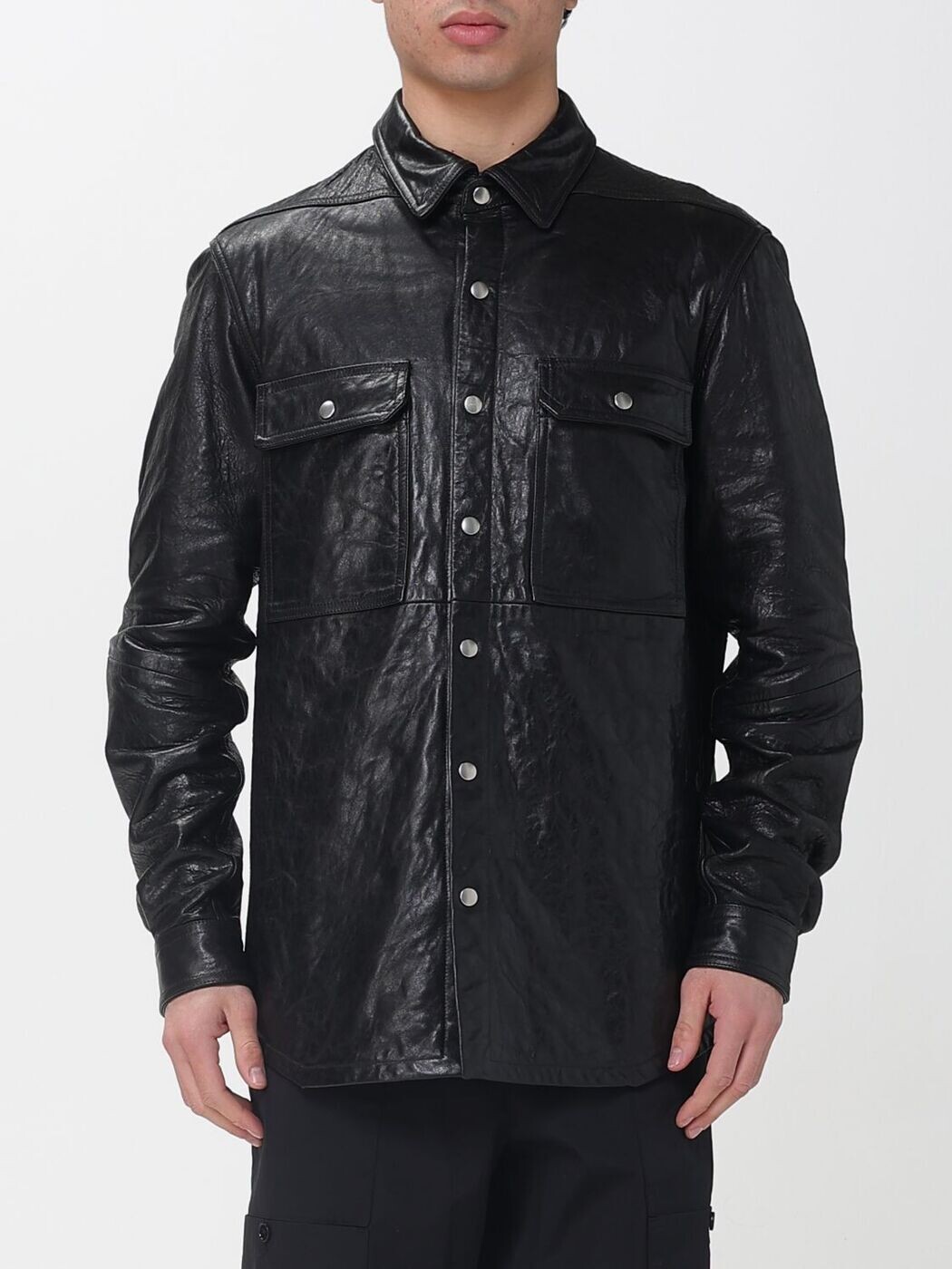 リック オウエンス RICK OWENS 上衣 メンズ 黒いこと Jackets RU01F2729LBE 関税 貨物輸送無料 2026SS gi