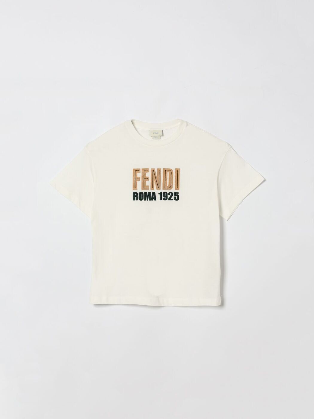 FENDI FENDI ロング衣袂ティーシャツ ティーシャツ ボーイズ 白いこと Long sleeve t-shirts JUI2047AJ 関税 貨物輸送無料 2026SS gi