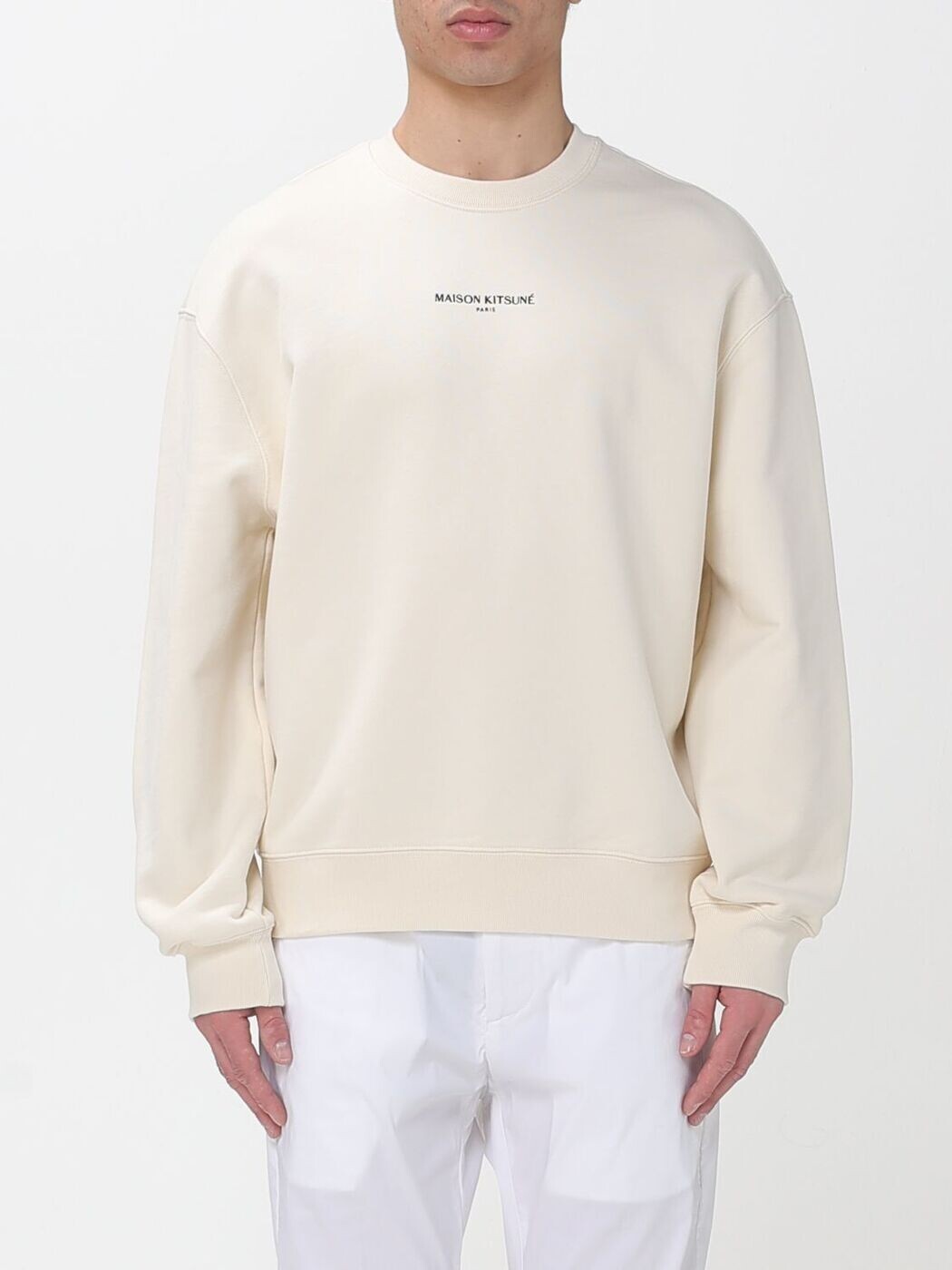 メゾン キツネ MAISON KITSUNE スウェットシャツ トレーナー メンズ ベージュ Sweatshirts QM00300KM0341 Beige 関税 送料無料 2026SS gi|BRANDSHOP「il Tesoro」