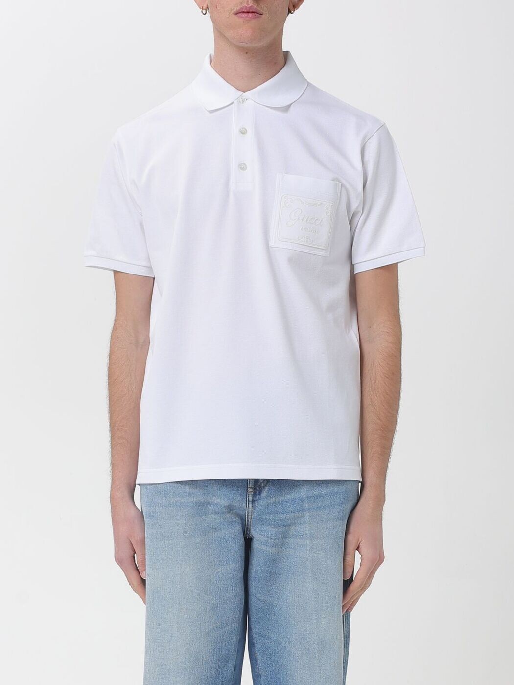 グッチ GUCCI ポロシャツ メンズ ホワイト Polo shirts 854633XJHOH White 関税 送料無料 2026SS gi｜BRANDSHOP「il Tesoro」