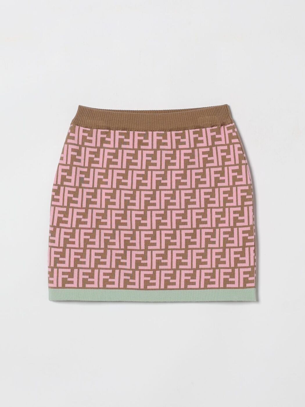 FENDI FENDI ミニ御徒面子 スコート ガールズ 赤銅色 Mini-skirts JFG247AVVT 関税 貨物輸送無料 2026SS gi