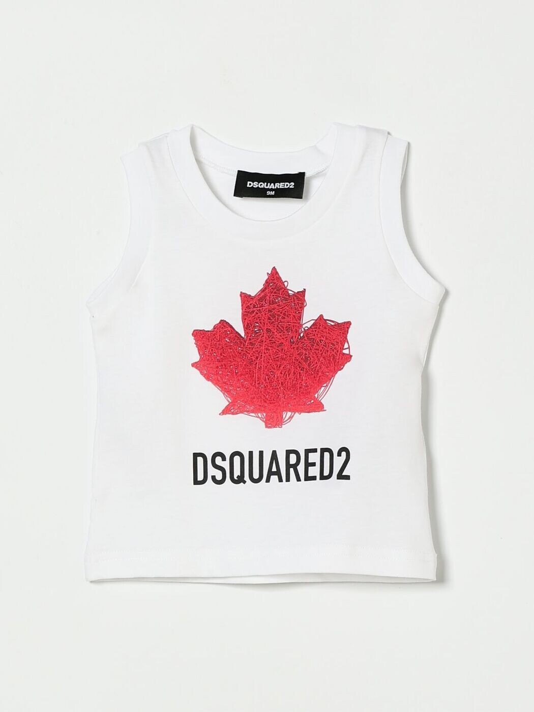 ディースクエアード DSQUARED2 Tシャツ トップス ベビーユニセックス ホワイト T-shirt DQ3314D00XM White 関税 送料無料 2026SS gi|BRANDSHOP「il Tesoro」