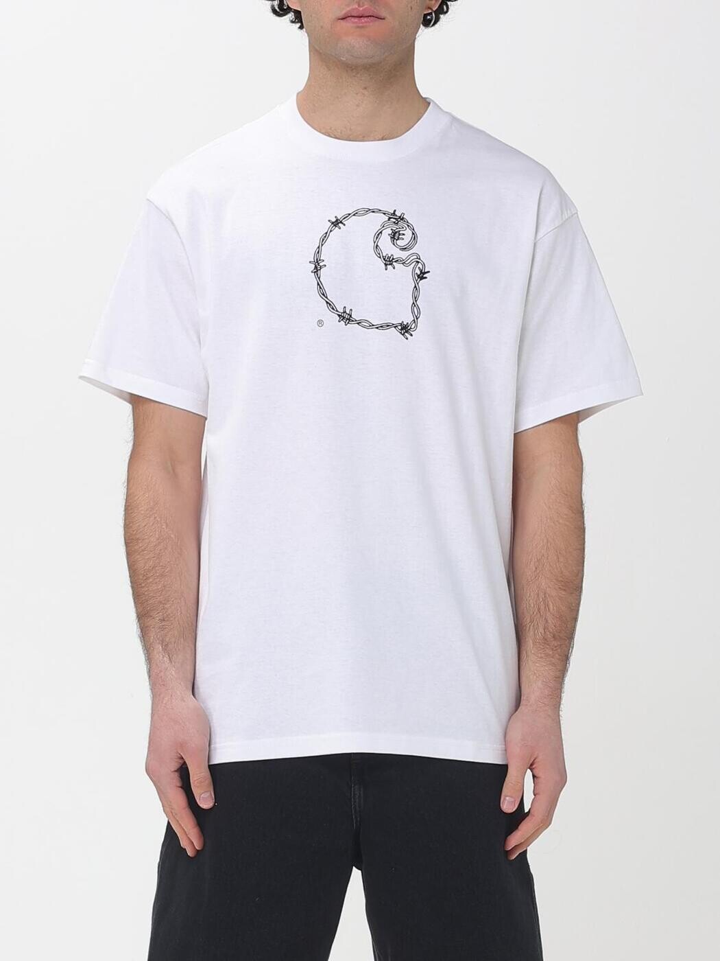 カーハート ダブリューアイピー CARHARTT WIP Tシャツ メンズ ホワイト T-shirts I036237 White 関税 送料無料 2026SS gi|BRANDSHOP「il Tesoro」
