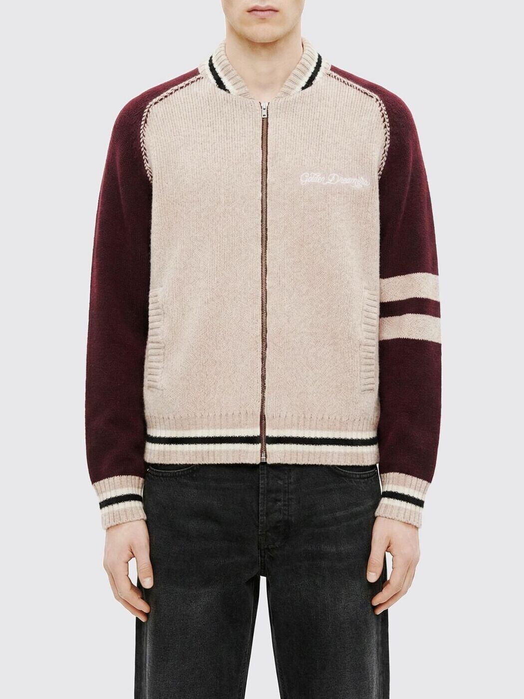 ゴールデン グース 晴れ晴れしい ブランド名 GOLDEN GOOSE 上衣 メンズ 白いこと Jackets GUP02583P002401 関税 貨物輸送無料 2026SS gi