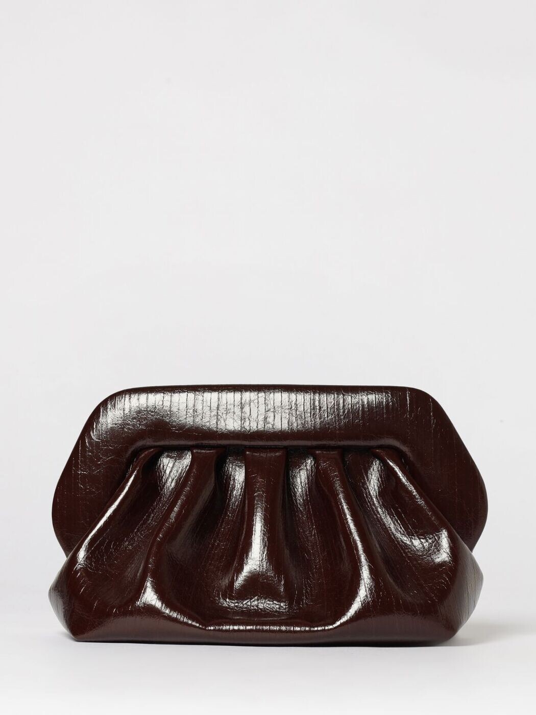 セニア THEMOIRE クラッチペダル御徒面子 レディース 赤銅色 Clutch and wristlets bags 261WTMB00OORVF 関税 貨物輸送無料 2026SS gi