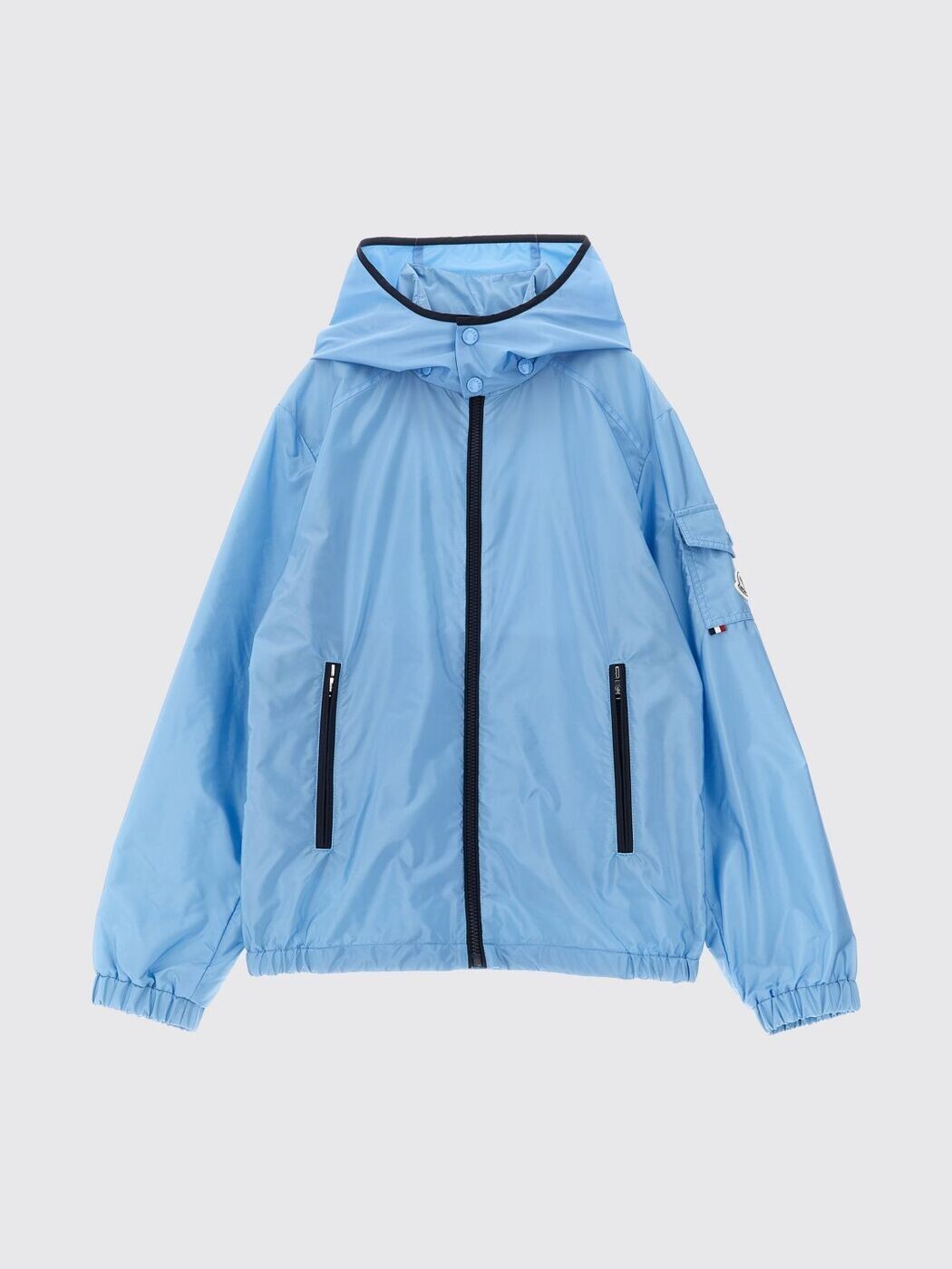 モンク軌跡 MONCLER ボンバージャケット 上衣 ボーイズ 青碧 Bomber jackets 1A00010539ZD 関税 貨物輸送無料 2026SS gi