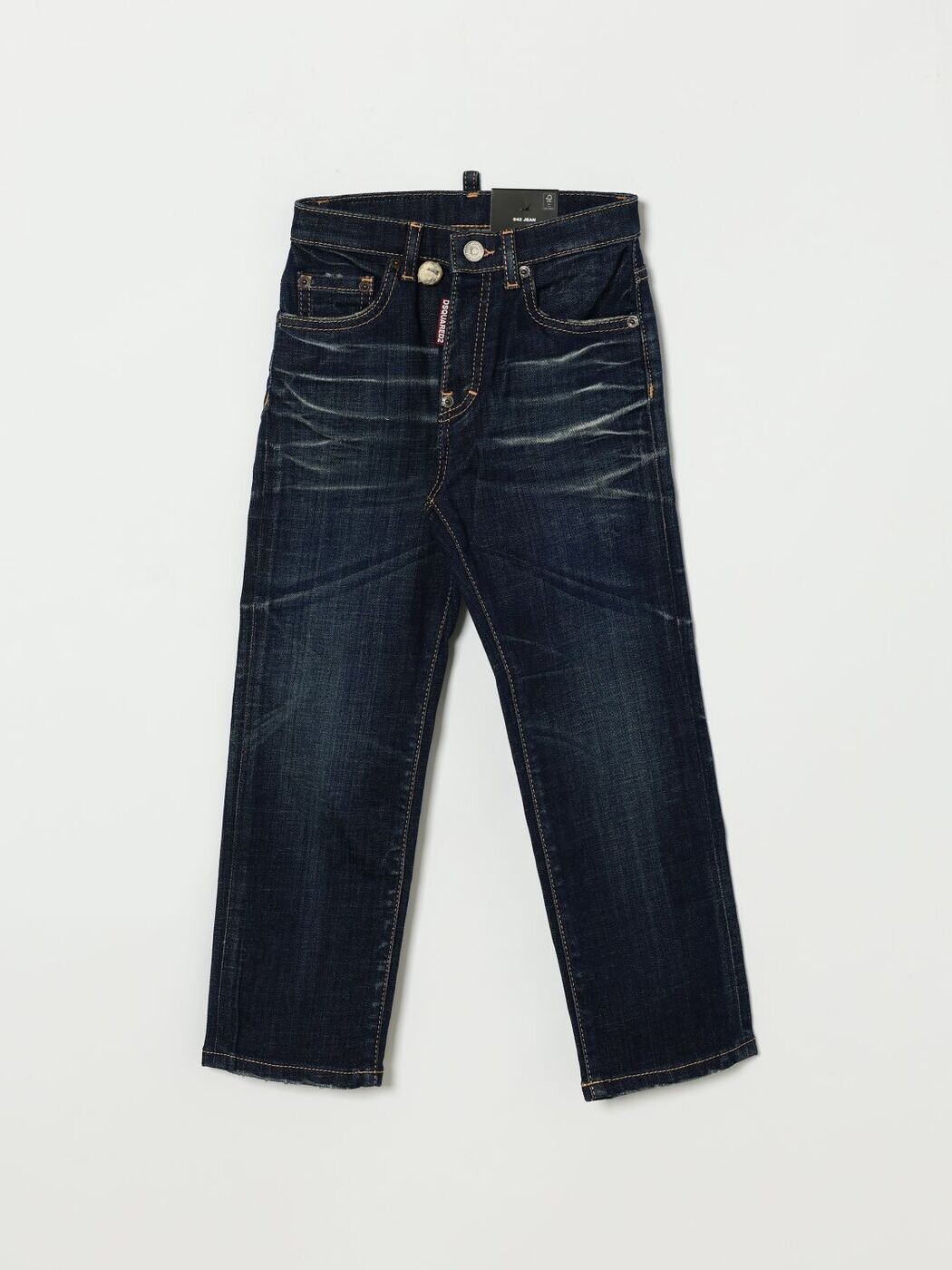 ディースクエアード DSQUARED2 レギュラーフィットジーンズ ジーンズ ボーイズ 青碧 Regular fit jeans DQ2252D0AFW 関税 貨物輸送無料 2026SS gi